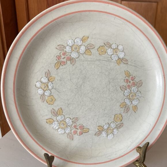 Vintage Hearthside Chantilly Fleur de Bois Salad/Dessert Plates, Set of 4 - Picture 2 of 9